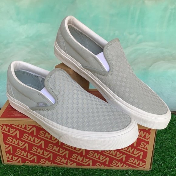 UNISEX VANS CLASSIC SLIP ON Embossmnichk Mrggrytrwht - Picture 4 of 14